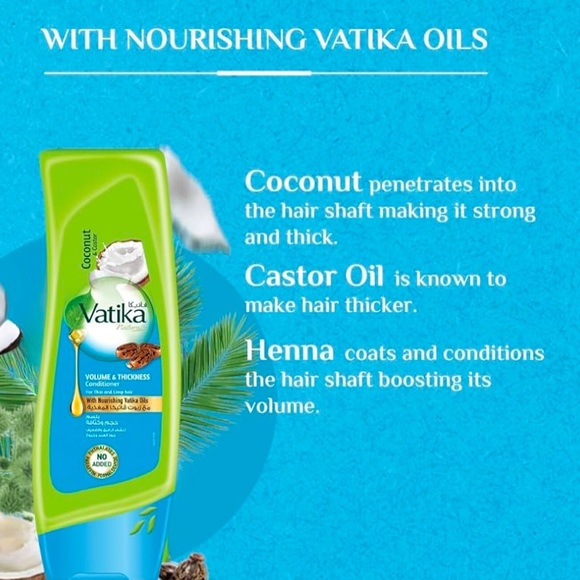 Vatika Volumizing Conditioner for thin and limp hair - Picture 4 of 6